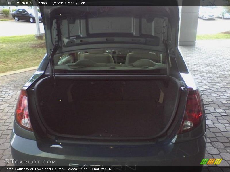 Cypress Green / Tan 2007 Saturn ION 2 Sedan