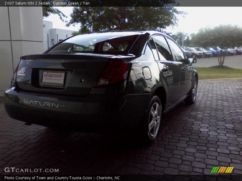 Cypress Green / Tan 2007 Saturn ION 2 Sedan