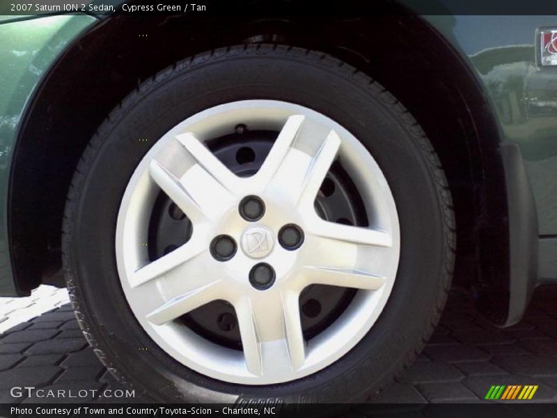 Cypress Green / Tan 2007 Saturn ION 2 Sedan
