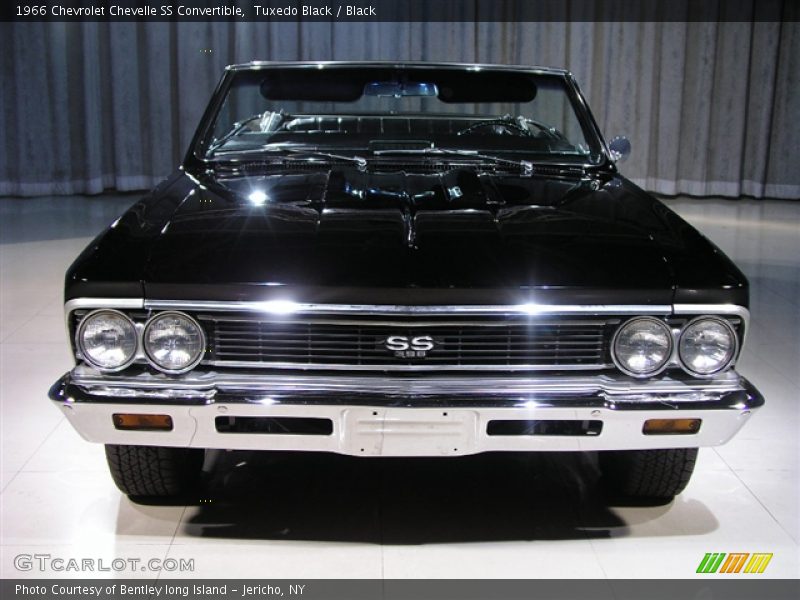 Tuxedo Black / Black 1966 Chevrolet Chevelle SS Convertible