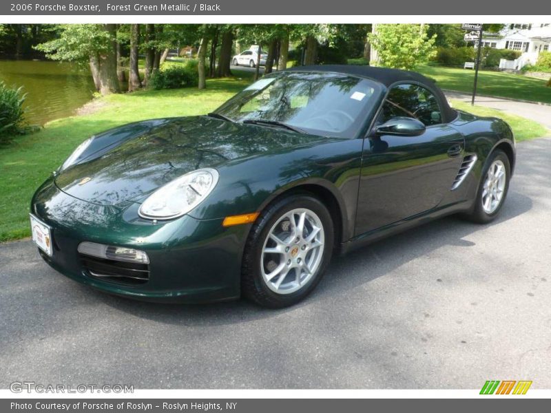 Forest Green Metallic / Black 2006 Porsche Boxster