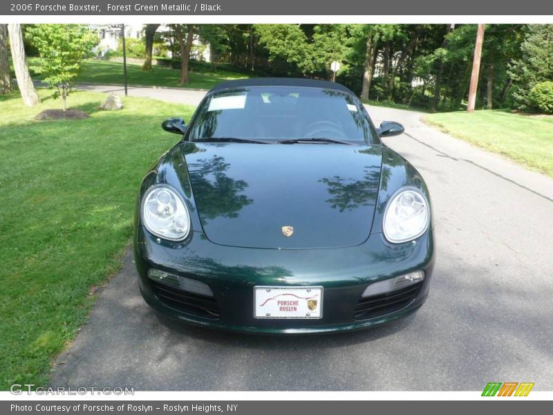 Forest Green Metallic / Black 2006 Porsche Boxster