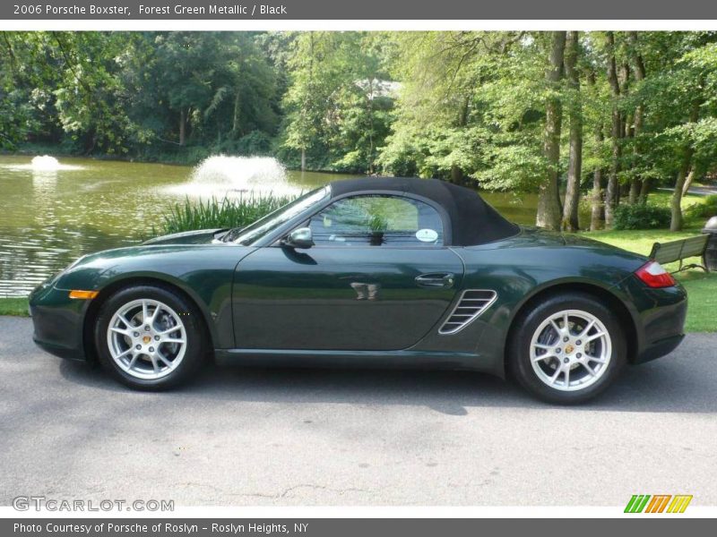 Forest Green Metallic / Black 2006 Porsche Boxster