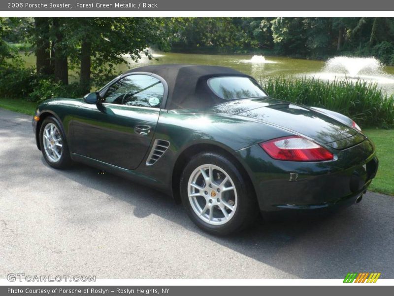 Forest Green Metallic / Black 2006 Porsche Boxster