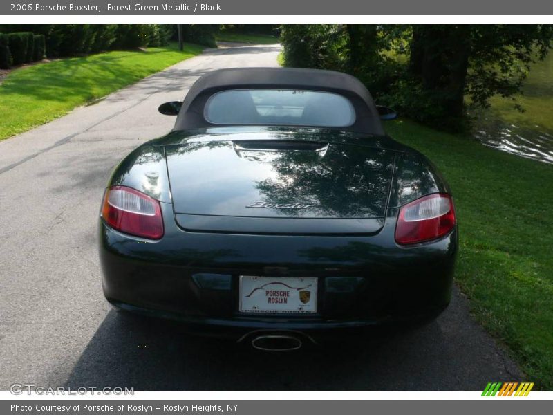 Forest Green Metallic / Black 2006 Porsche Boxster