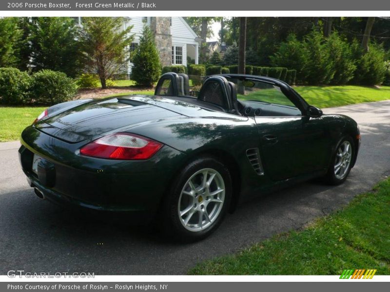 Forest Green Metallic / Black 2006 Porsche Boxster