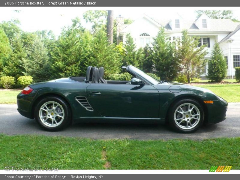 Forest Green Metallic / Black 2006 Porsche Boxster