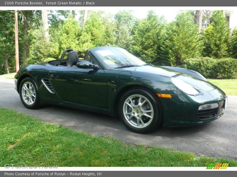 Forest Green Metallic / Black 2006 Porsche Boxster