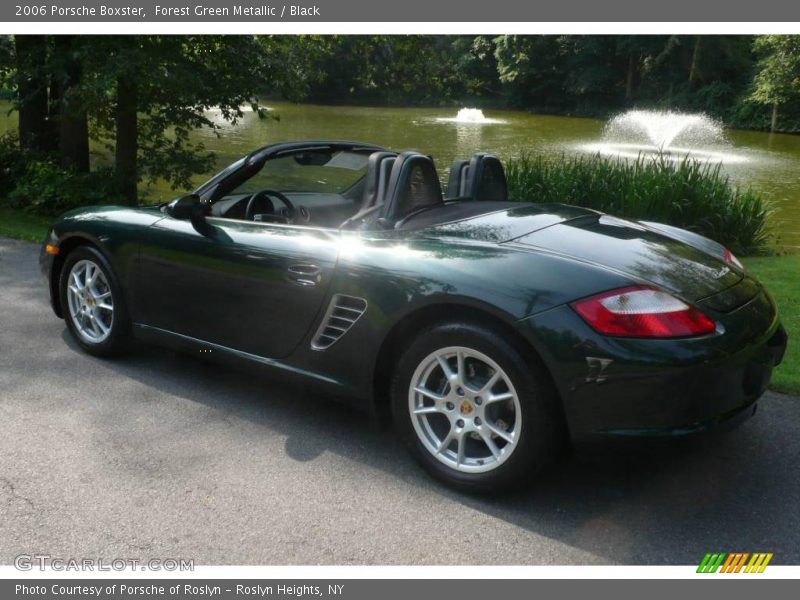 Forest Green Metallic / Black 2006 Porsche Boxster