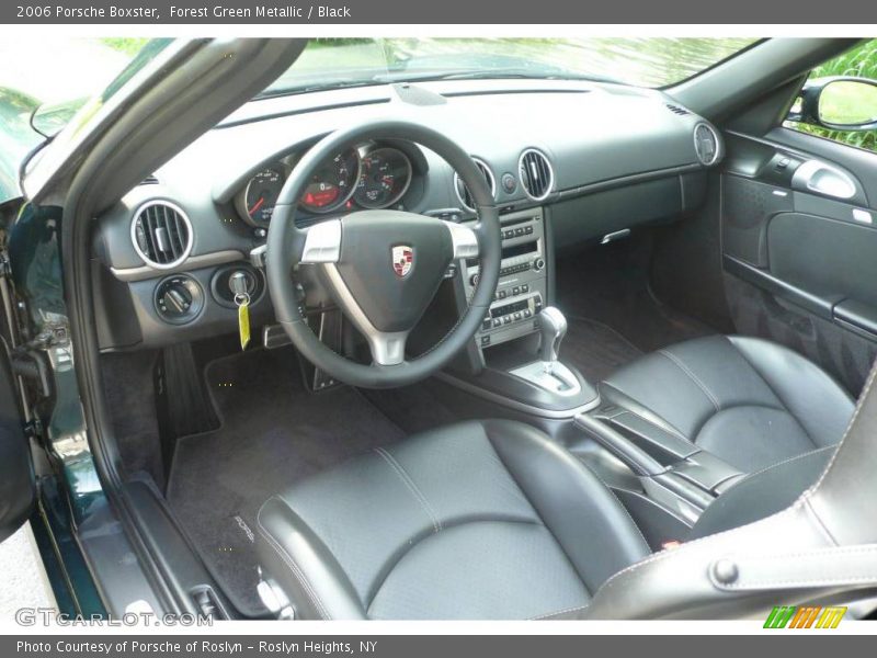 Forest Green Metallic / Black 2006 Porsche Boxster