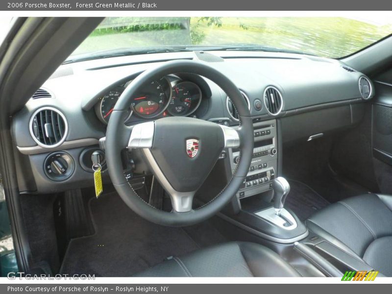 Forest Green Metallic / Black 2006 Porsche Boxster