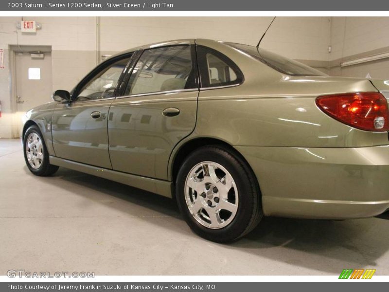 Silver Green / Light Tan 2003 Saturn L Series L200 Sedan