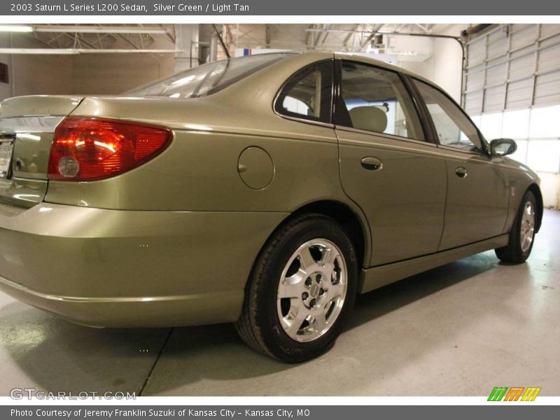 Silver Green / Light Tan 2003 Saturn L Series L200 Sedan