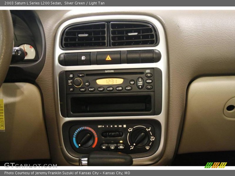 Silver Green / Light Tan 2003 Saturn L Series L200 Sedan