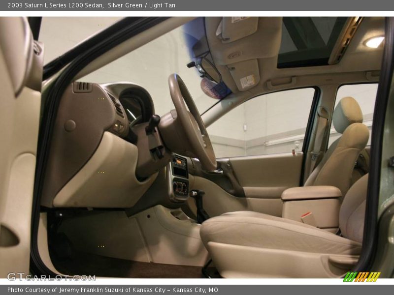 Silver Green / Light Tan 2003 Saturn L Series L200 Sedan
