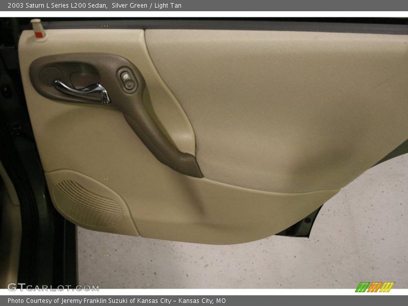 Silver Green / Light Tan 2003 Saturn L Series L200 Sedan