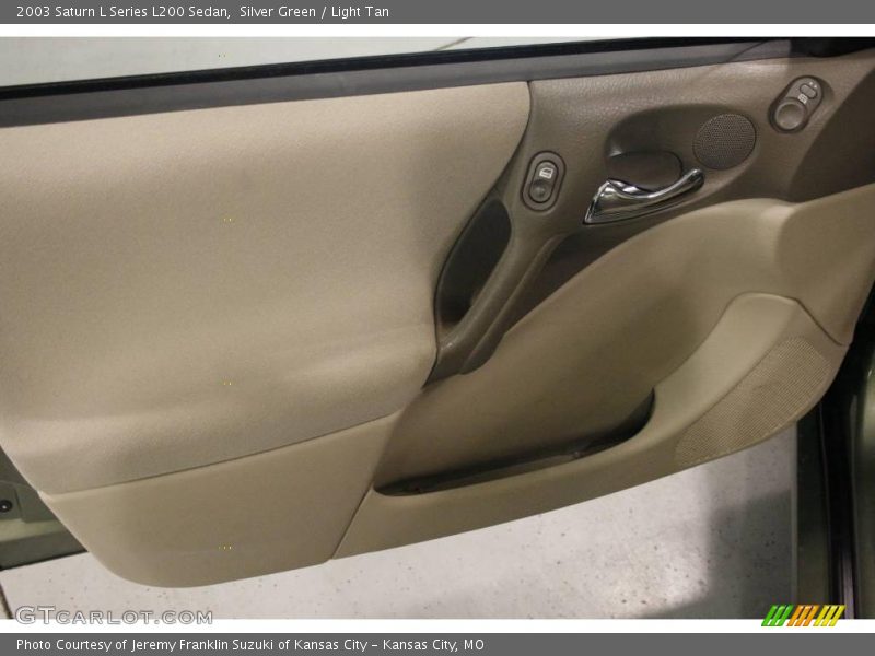 Silver Green / Light Tan 2003 Saturn L Series L200 Sedan
