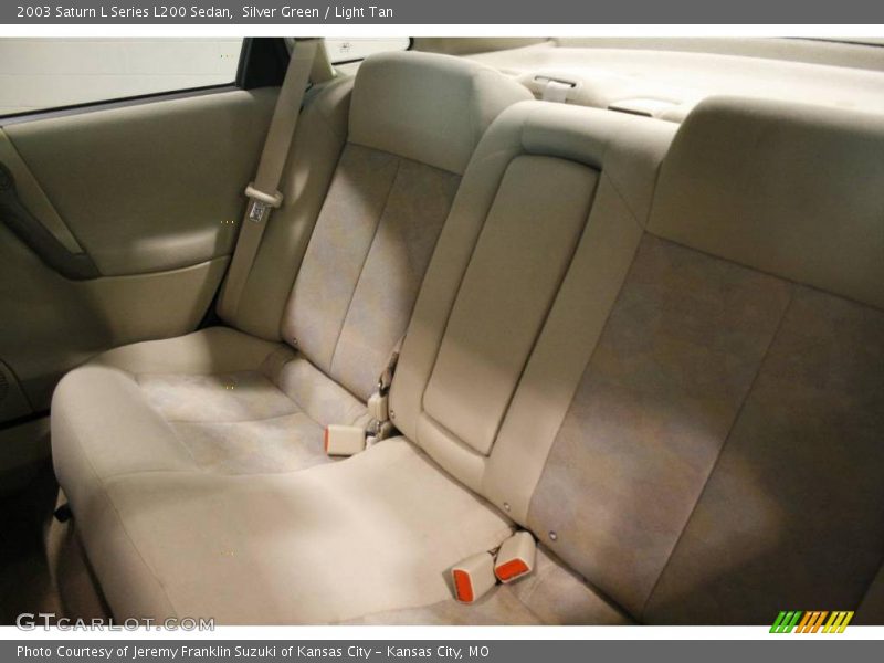 Silver Green / Light Tan 2003 Saturn L Series L200 Sedan
