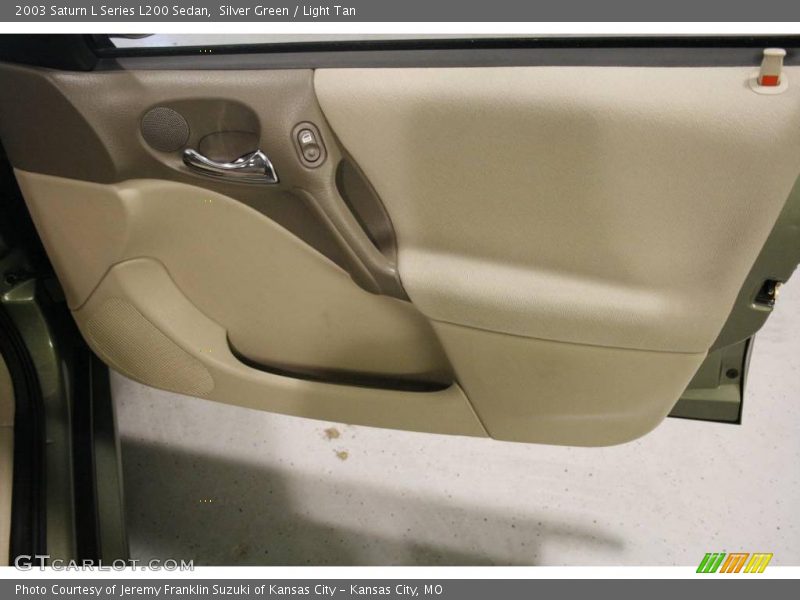 Silver Green / Light Tan 2003 Saturn L Series L200 Sedan
