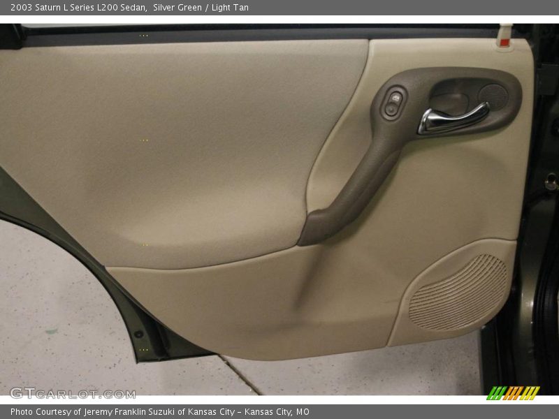 Silver Green / Light Tan 2003 Saturn L Series L200 Sedan