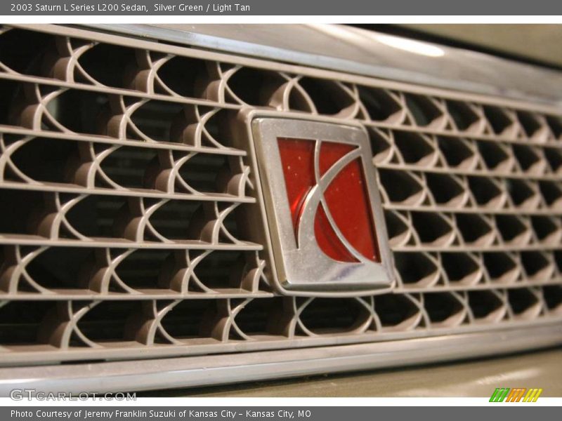 Silver Green / Light Tan 2003 Saturn L Series L200 Sedan