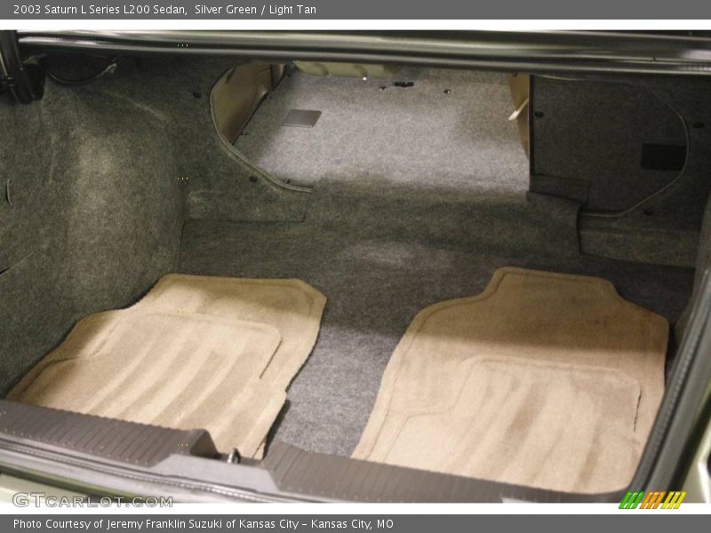 Silver Green / Light Tan 2003 Saturn L Series L200 Sedan