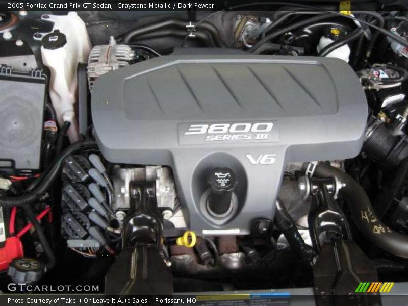 Graystone Metallic / Dark Pewter 2005 Pontiac Grand Prix GT Sedan
