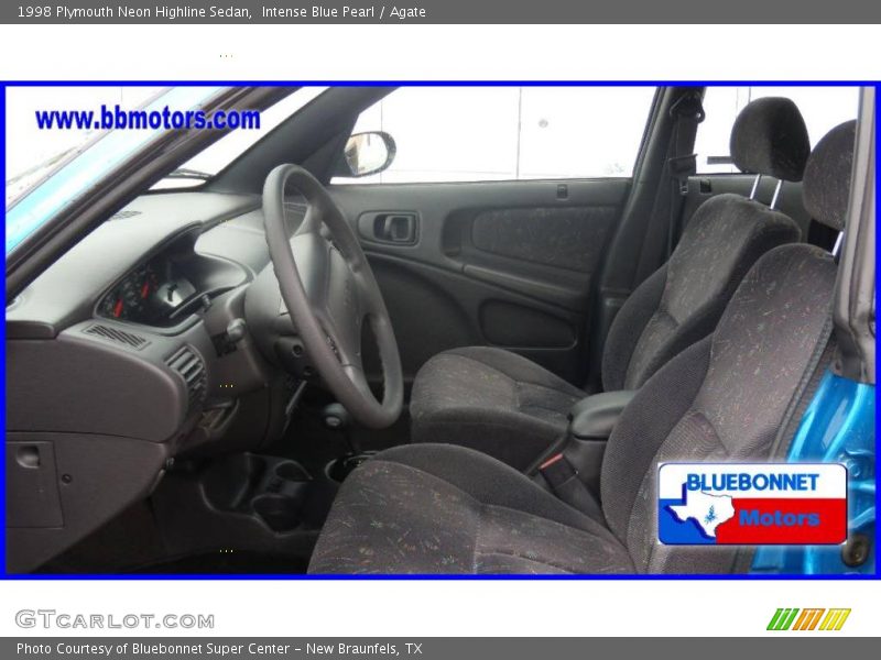 Intense Blue Pearl / Agate 1998 Plymouth Neon Highline Sedan