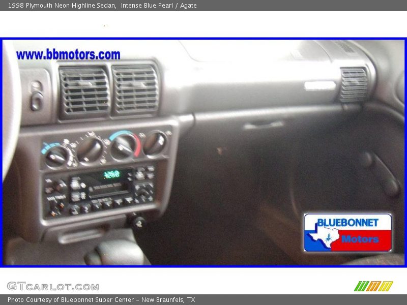 Intense Blue Pearl / Agate 1998 Plymouth Neon Highline Sedan
