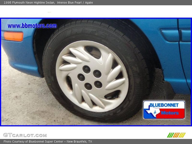 Intense Blue Pearl / Agate 1998 Plymouth Neon Highline Sedan