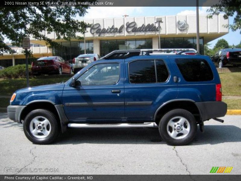Just Blue Metallic / Dusk Gray 2001 Nissan Xterra SE V6 4x4