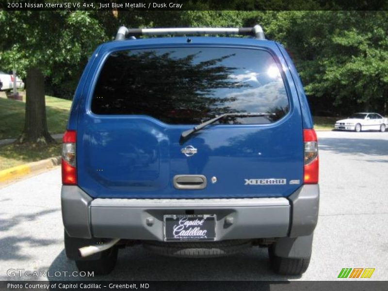 Just Blue Metallic / Dusk Gray 2001 Nissan Xterra SE V6 4x4