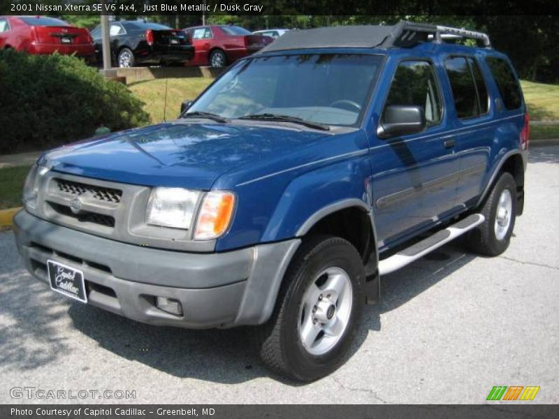 Just Blue Metallic / Dusk Gray 2001 Nissan Xterra SE V6 4x4