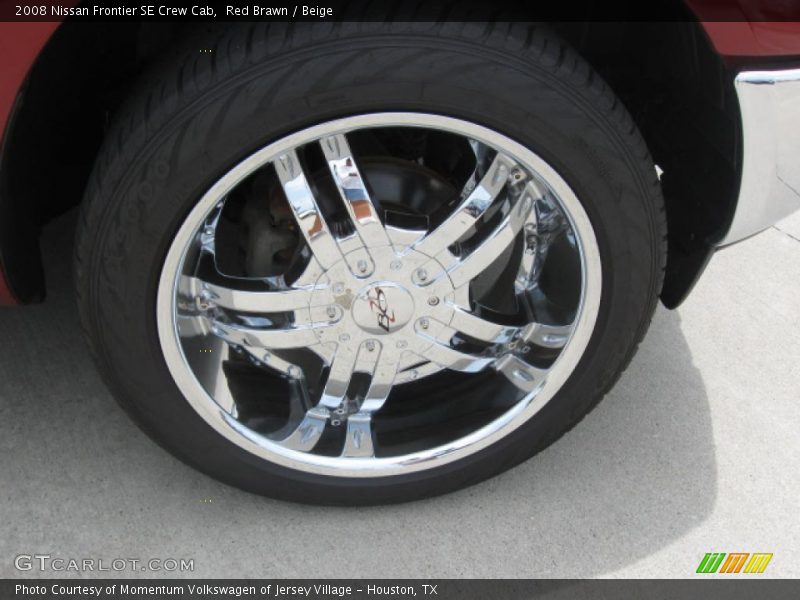 Red Brawn / Beige 2008 Nissan Frontier SE Crew Cab