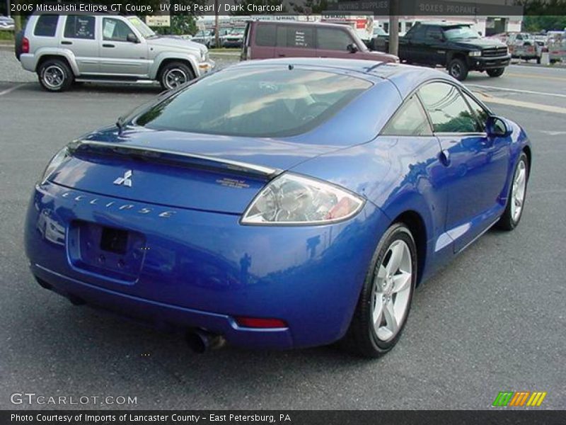 UV Blue Pearl / Dark Charcoal 2006 Mitsubishi Eclipse GT Coupe