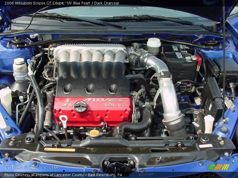 UV Blue Pearl / Dark Charcoal 2006 Mitsubishi Eclipse GT Coupe