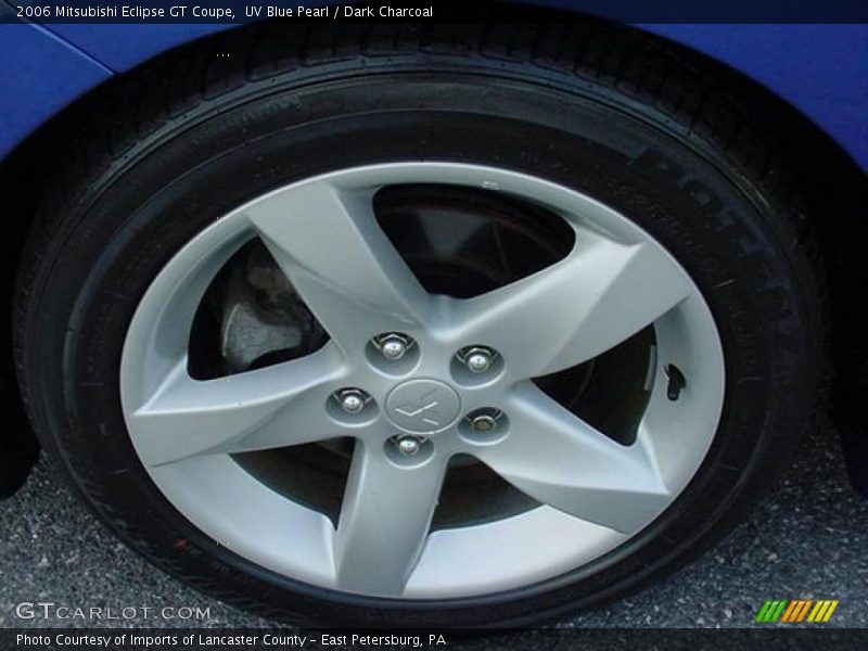 UV Blue Pearl / Dark Charcoal 2006 Mitsubishi Eclipse GT Coupe