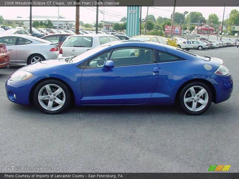 UV Blue Pearl / Dark Charcoal 2006 Mitsubishi Eclipse GT Coupe