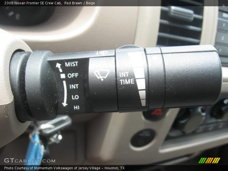 Red Brawn / Beige 2008 Nissan Frontier SE Crew Cab