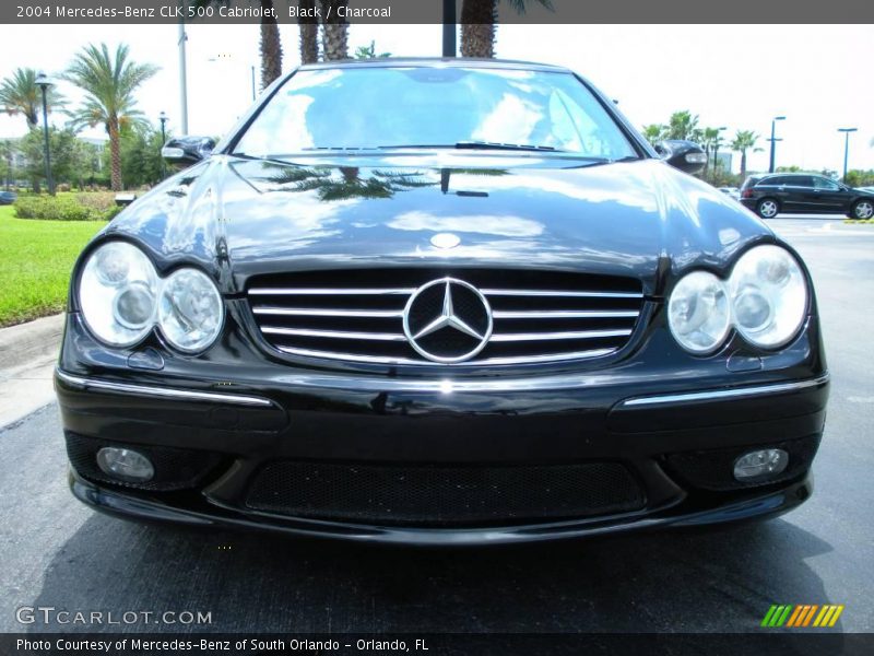 Black / Charcoal 2004 Mercedes-Benz CLK 500 Cabriolet