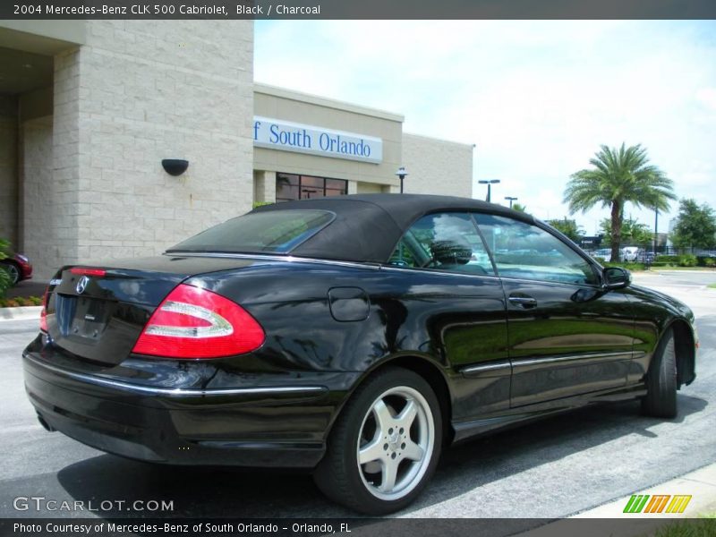 Black / Charcoal 2004 Mercedes-Benz CLK 500 Cabriolet