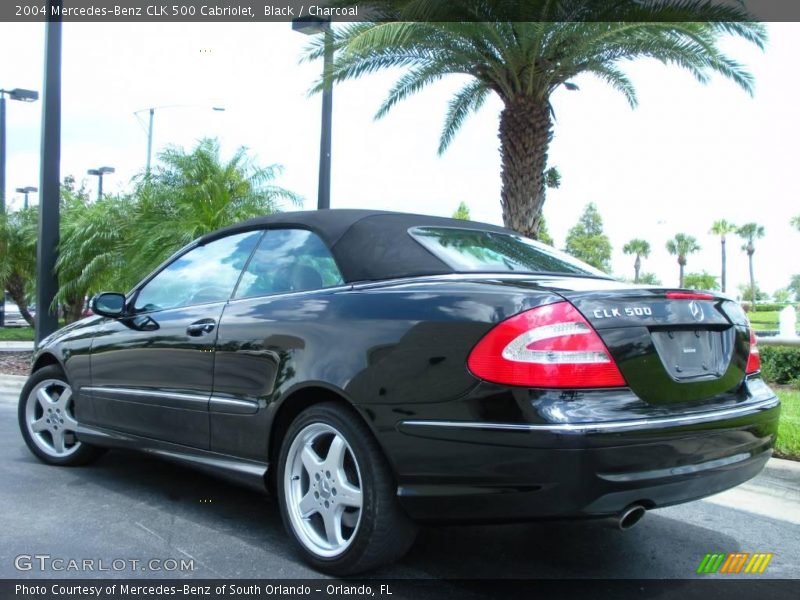 Black / Charcoal 2004 Mercedes-Benz CLK 500 Cabriolet