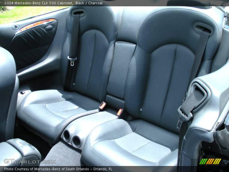 Black / Charcoal 2004 Mercedes-Benz CLK 500 Cabriolet