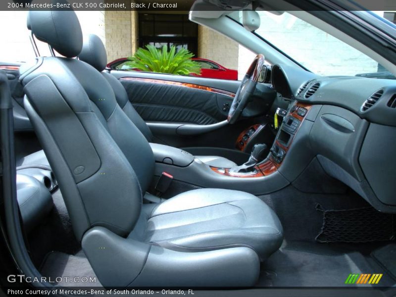 Black / Charcoal 2004 Mercedes-Benz CLK 500 Cabriolet