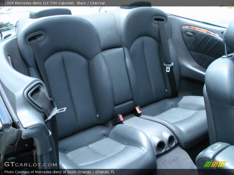 Black / Charcoal 2004 Mercedes-Benz CLK 500 Cabriolet