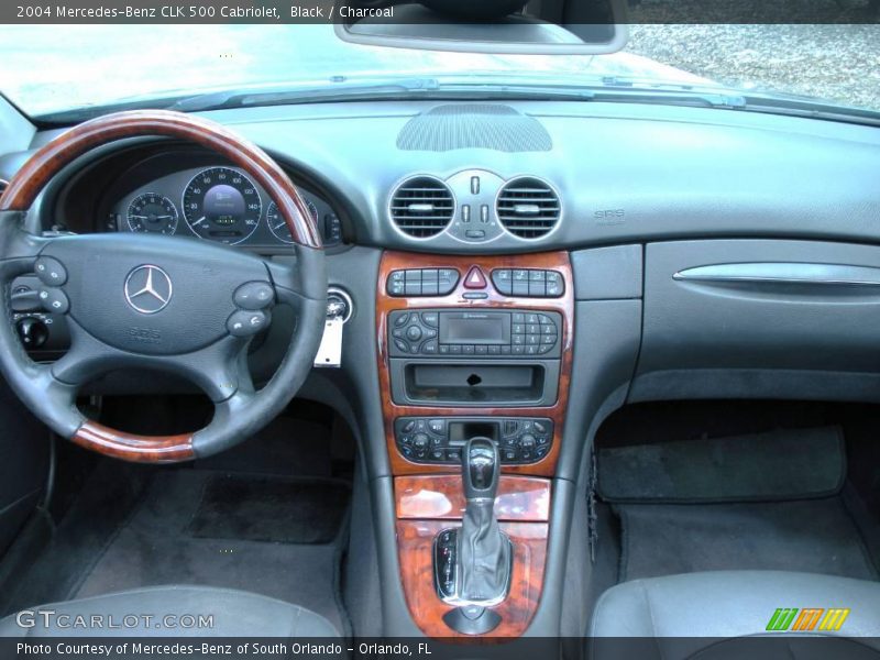 Black / Charcoal 2004 Mercedes-Benz CLK 500 Cabriolet