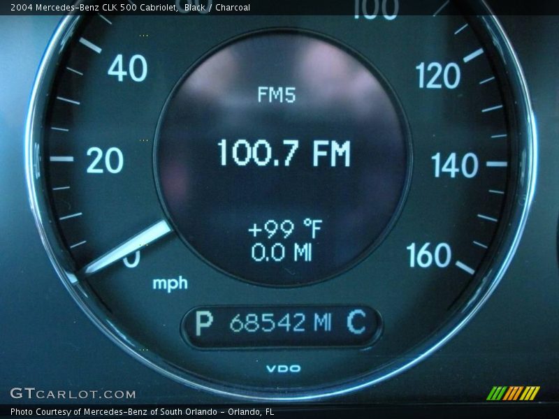 Black / Charcoal 2004 Mercedes-Benz CLK 500 Cabriolet
