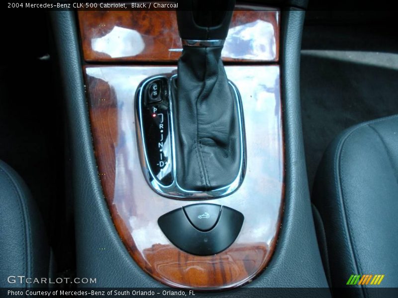 Black / Charcoal 2004 Mercedes-Benz CLK 500 Cabriolet