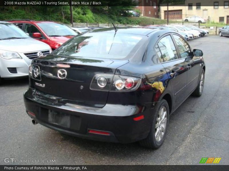 Black Mica / Black 2008 Mazda MAZDA3 i Touring Sedan