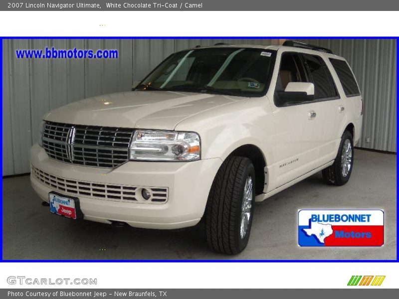 White Chocolate Tri-Coat / Camel 2007 Lincoln Navigator Ultimate